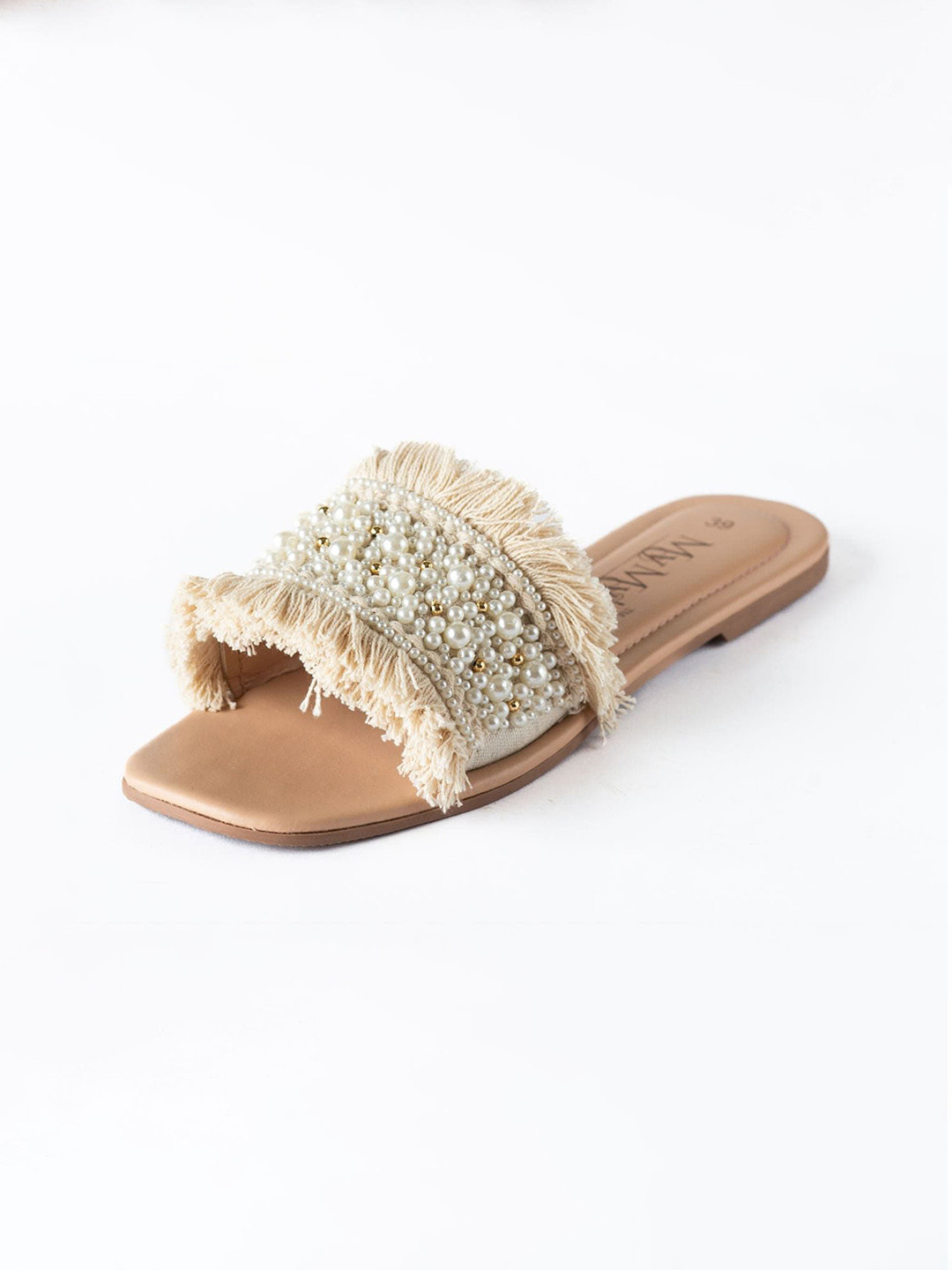 MyMy footwear Women Open Toe Flats with Bows