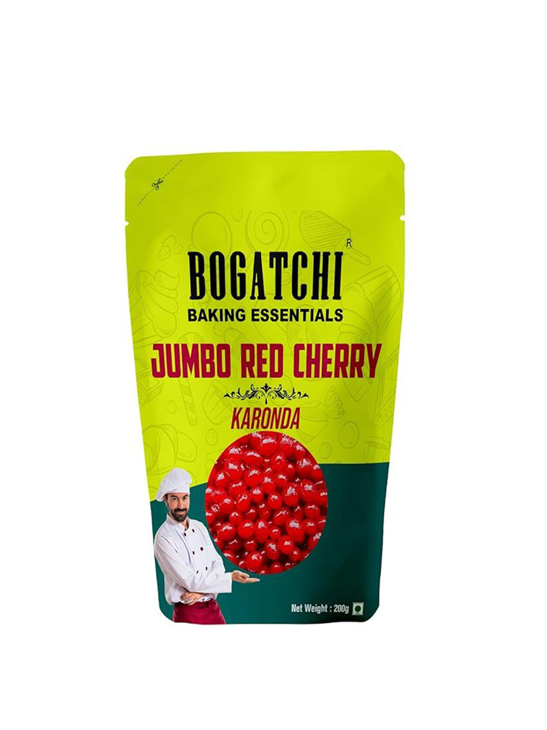 BOGATCHI Red Jumbo Red Cherry Karonda - 200g
