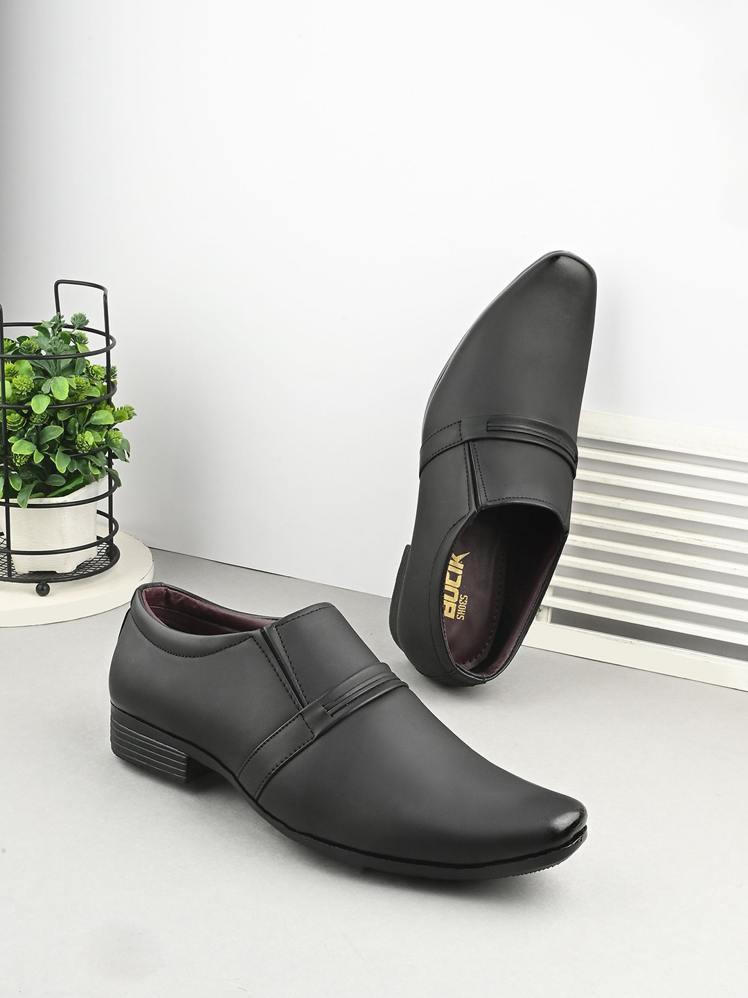 BUCIK Men Formal Slip-Ons