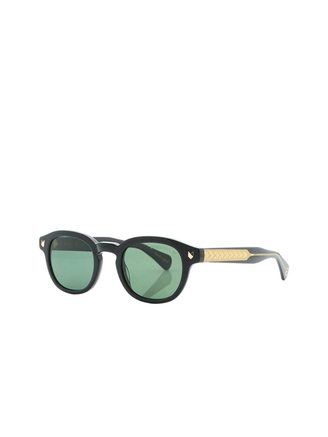 Shisen Fox Unisex Oval Sunglasses with Polarised and UV Protected Lens SG179