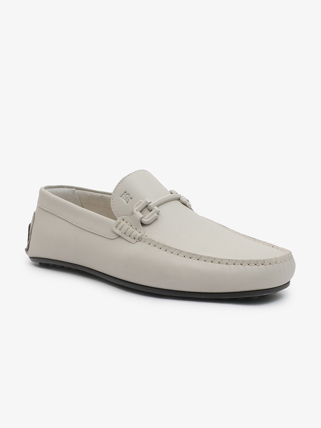 TONI ROSSI Men Leather Horsebit Loafers