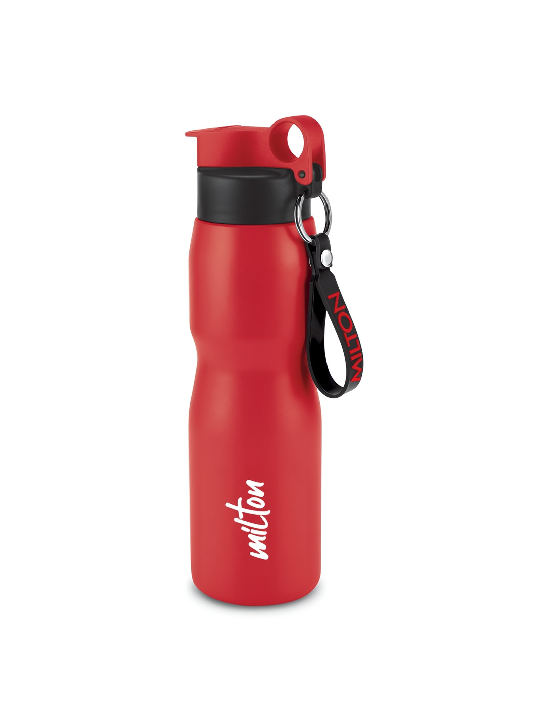 Milton Grit Stainless Steel Water Bottle 750ml for School kids Adult Gym Water Bottles Red
