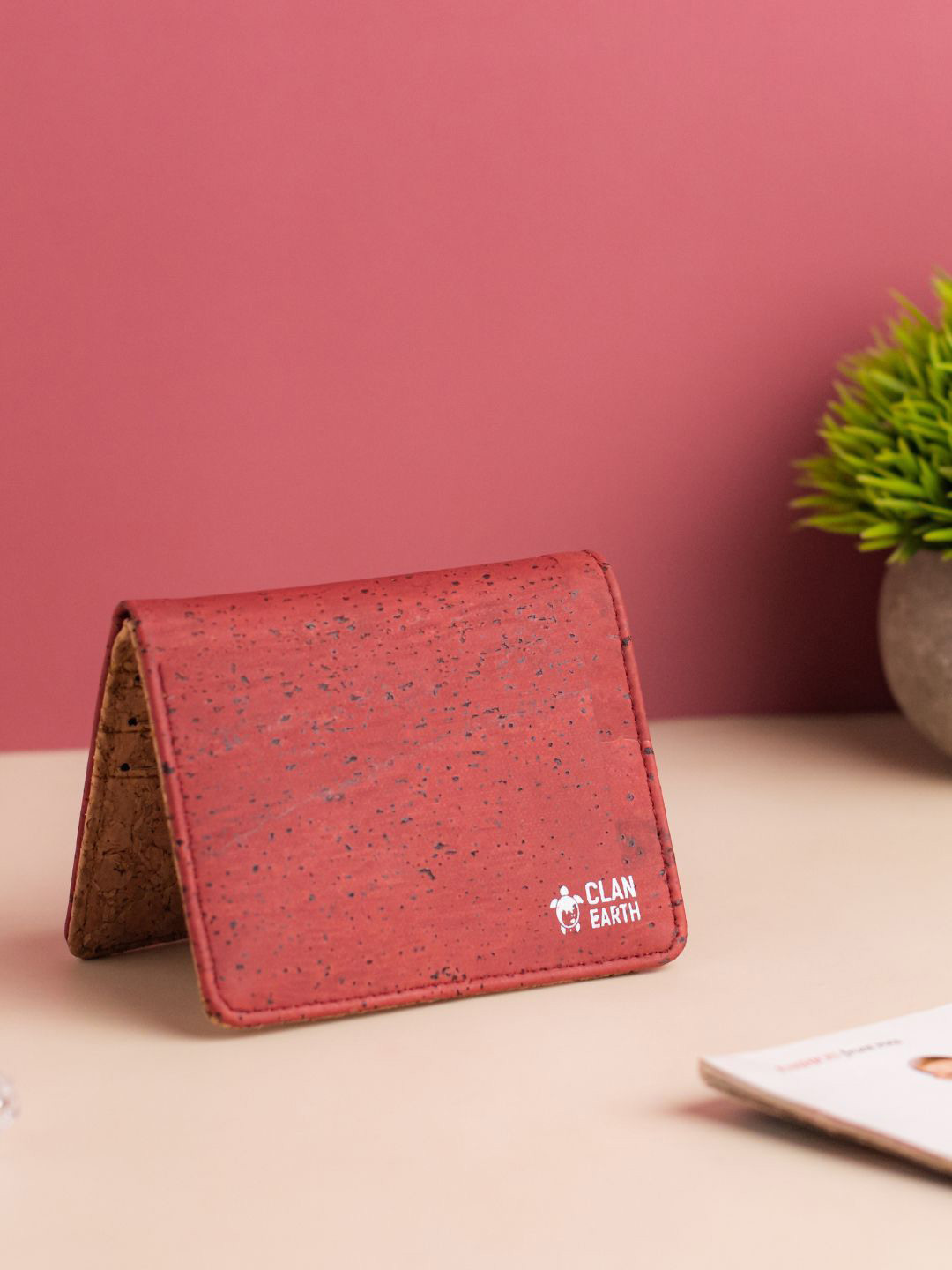 Clan Earth Unisex Abstract Printed Two Fold Wallet