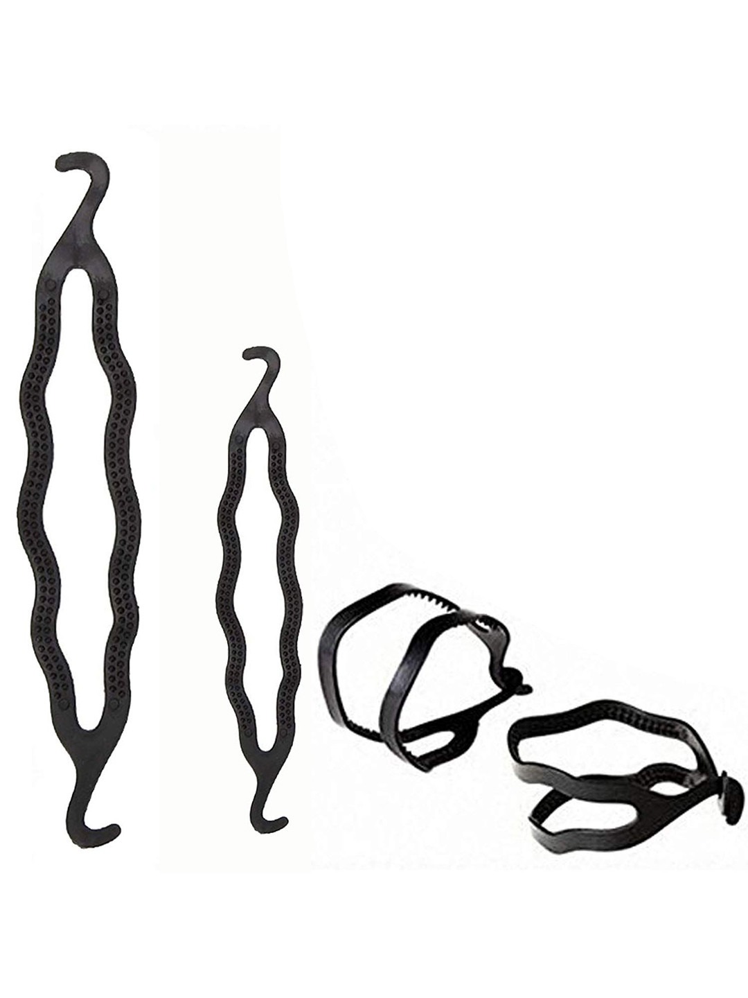 GADINFASHION Set of 2 Small Or Medium Size Bun Maker Juda Maker