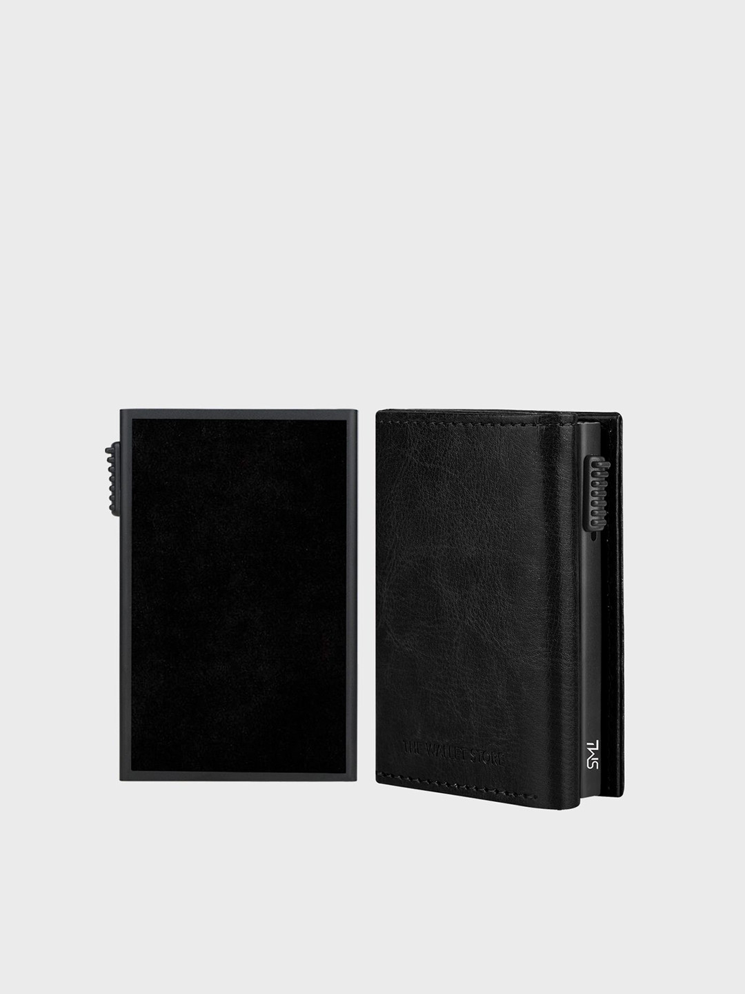 The Wallet Store Men Leather Three Fold Wallet