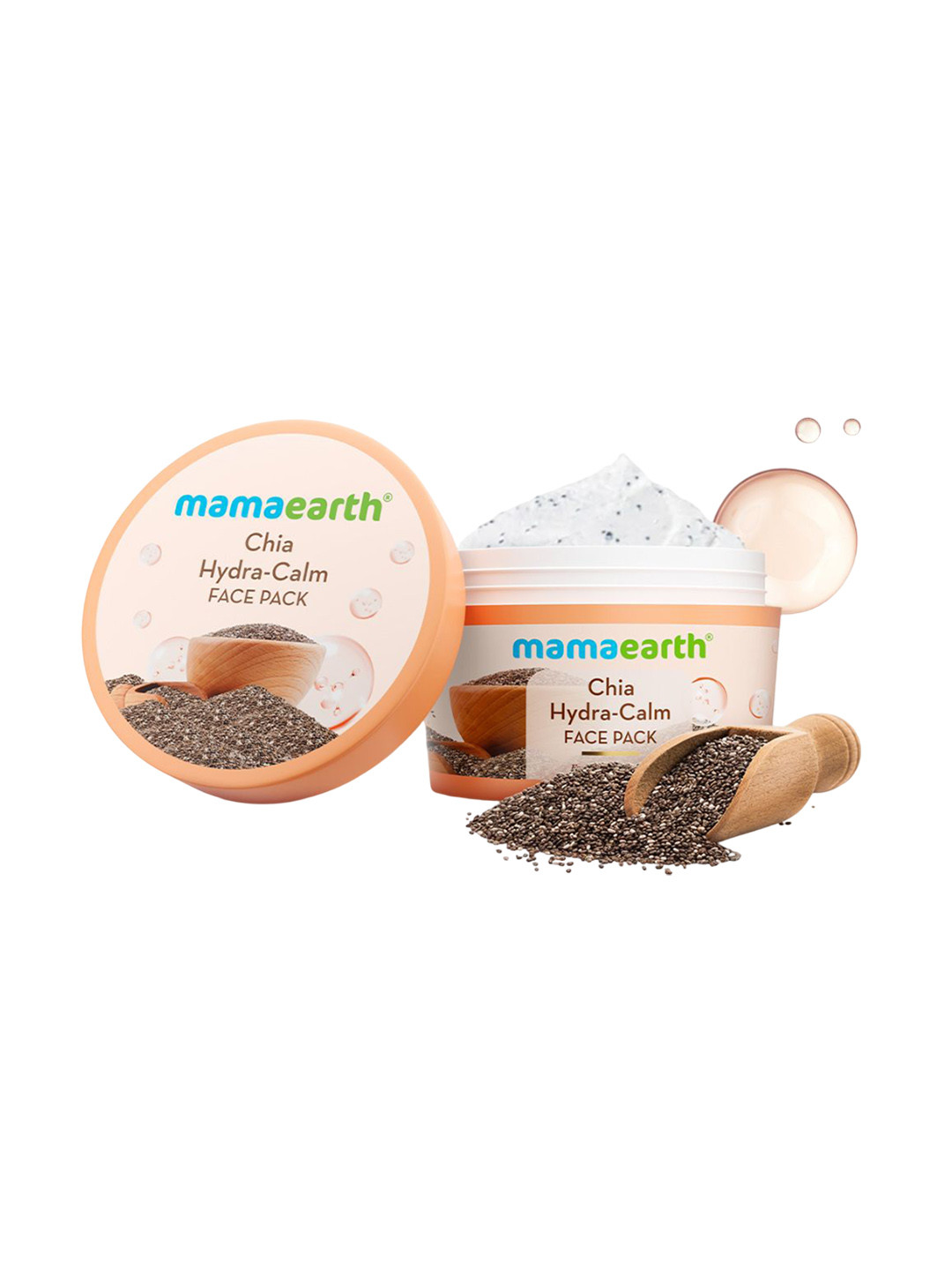 Mamaearth Chia Hydra-Calm Face Pack With Chia Seed & Ceramides - 200 g