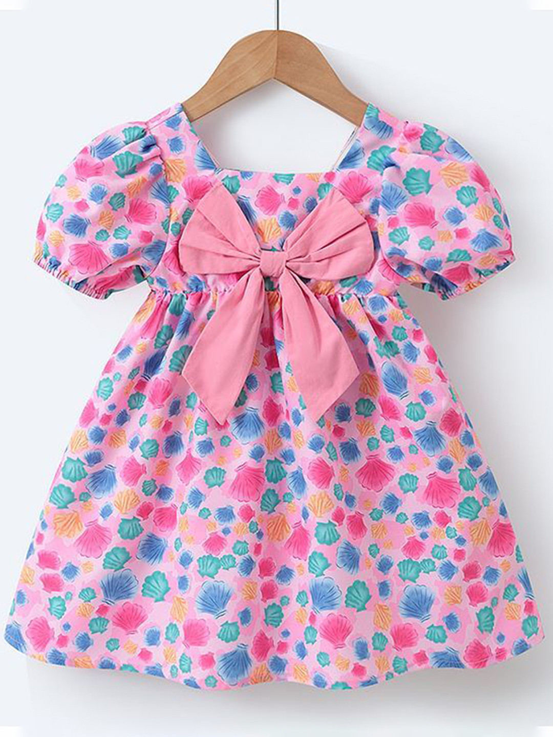 Mark & Mia Girls Conversational Printed Fit & Flare Dress