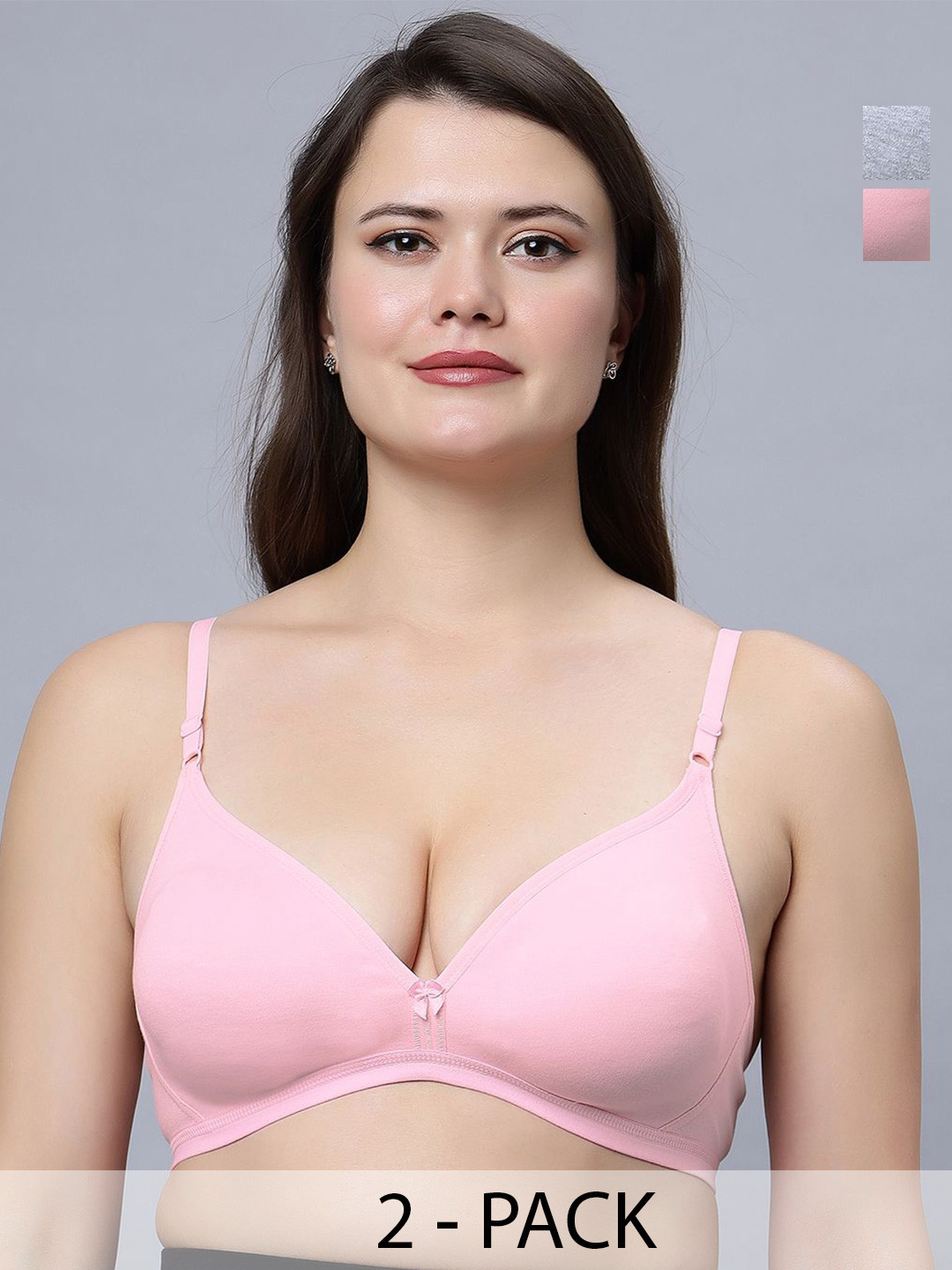 In Care Pack Of 2 Medium Coverage All Day Comfort Everyday Bra