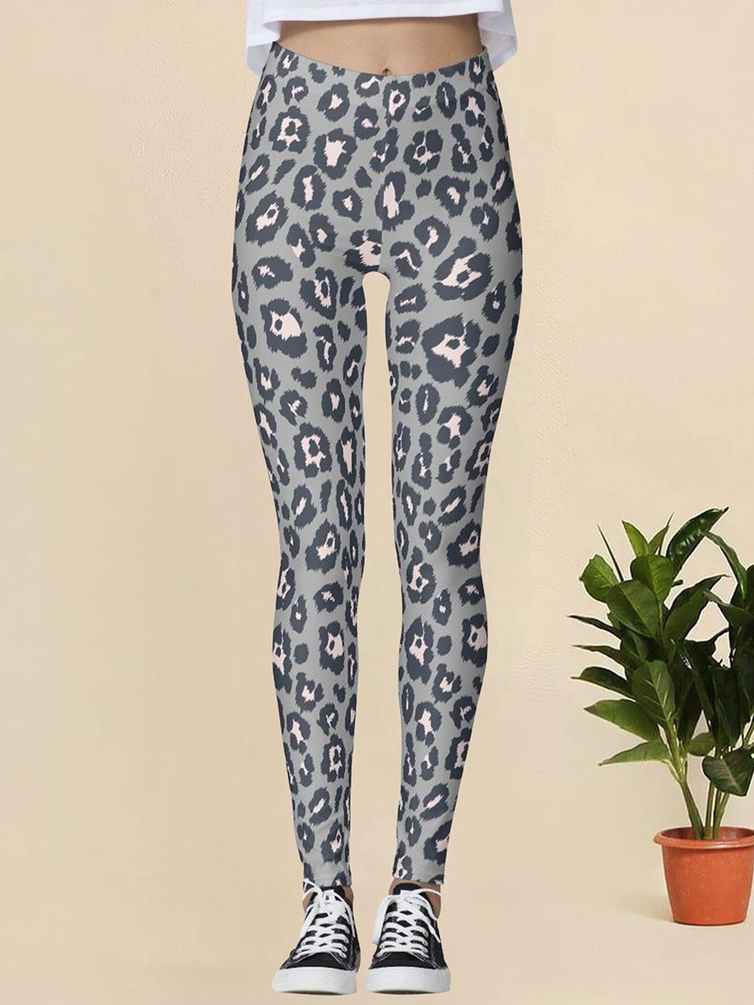 Moda Rapido Women Skin Printed Easy Wash Jeggings