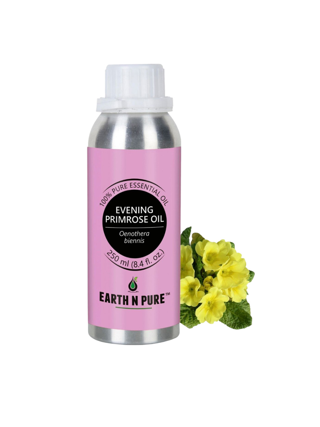 EARTH N PURE 100% Pure & Natural Nourished Skin Evening Primrose Essential Oil - 250 ml