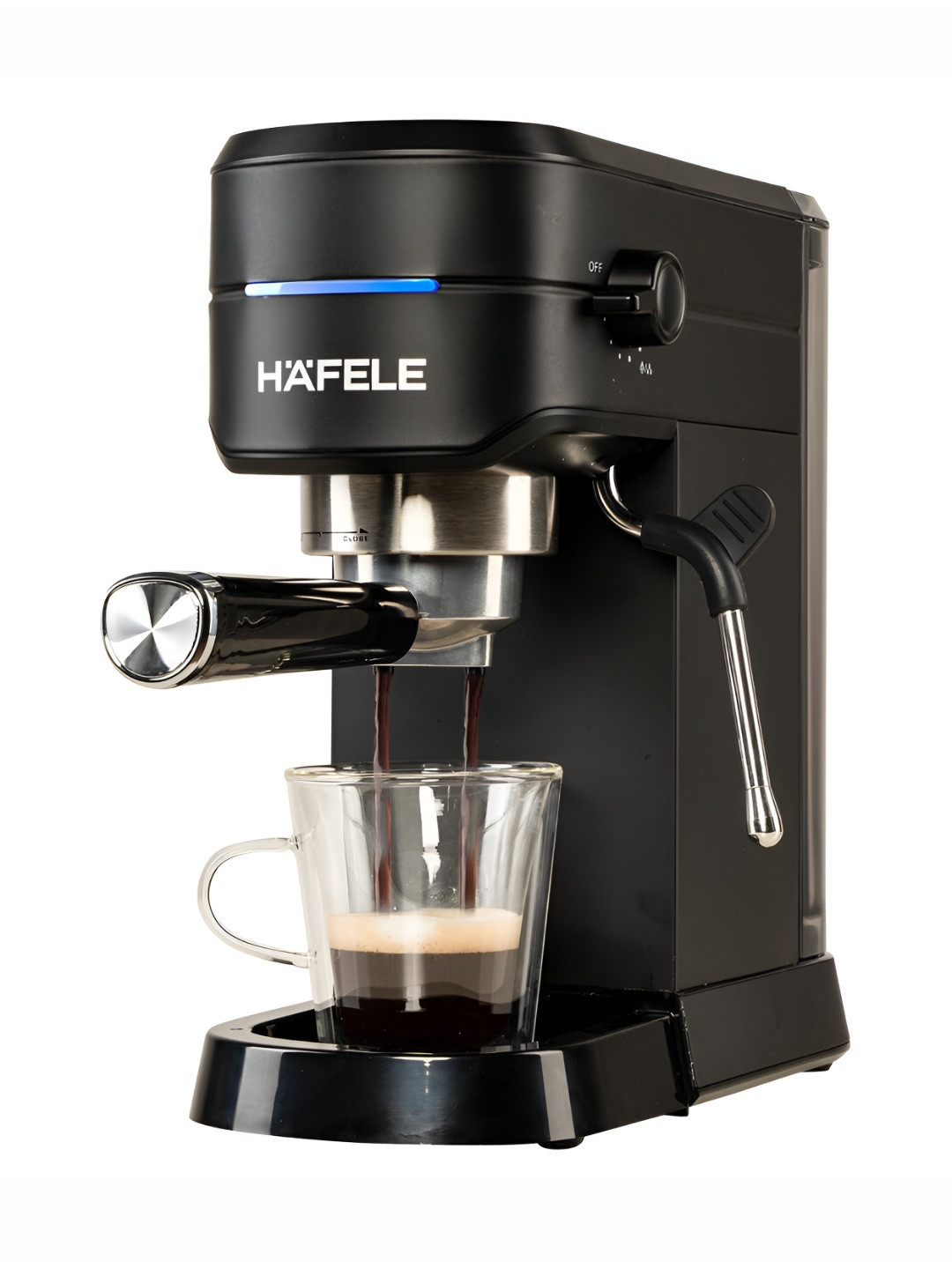 Hafele Unisex Black Stainless Steel Filter Coffee Maker