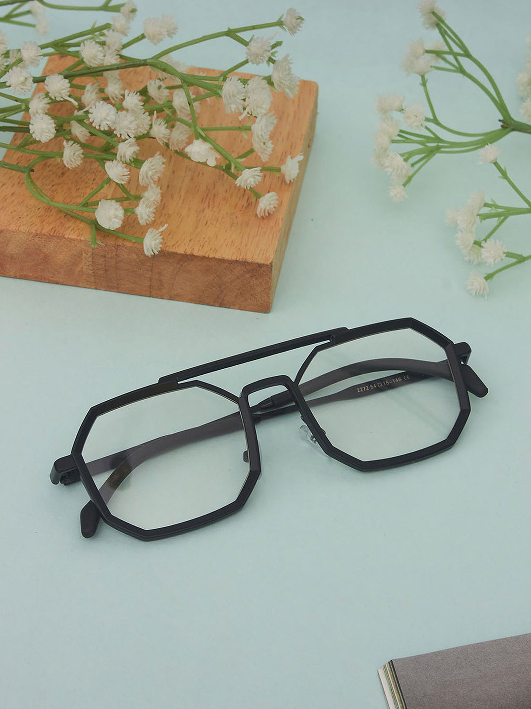 SPADEACES Men fwd with UV Protected Lens Other Sunglasses SP Hexagon Black Clear