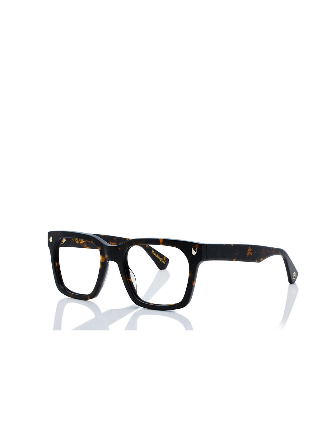 Shisen Fox Ukiyo Dark Havana Unisex Full Rim Square Frames