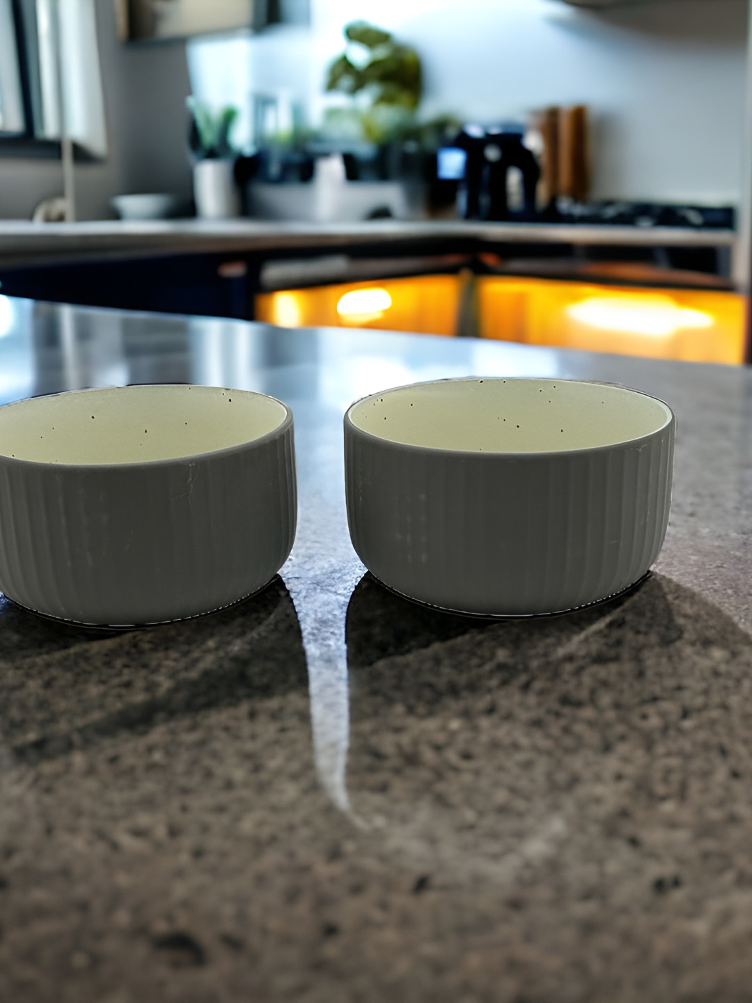 WAABI - SAABI Teresa Zeno Green Ceramic Microwave Safe 2 Piece Mug and Bowl-350ml