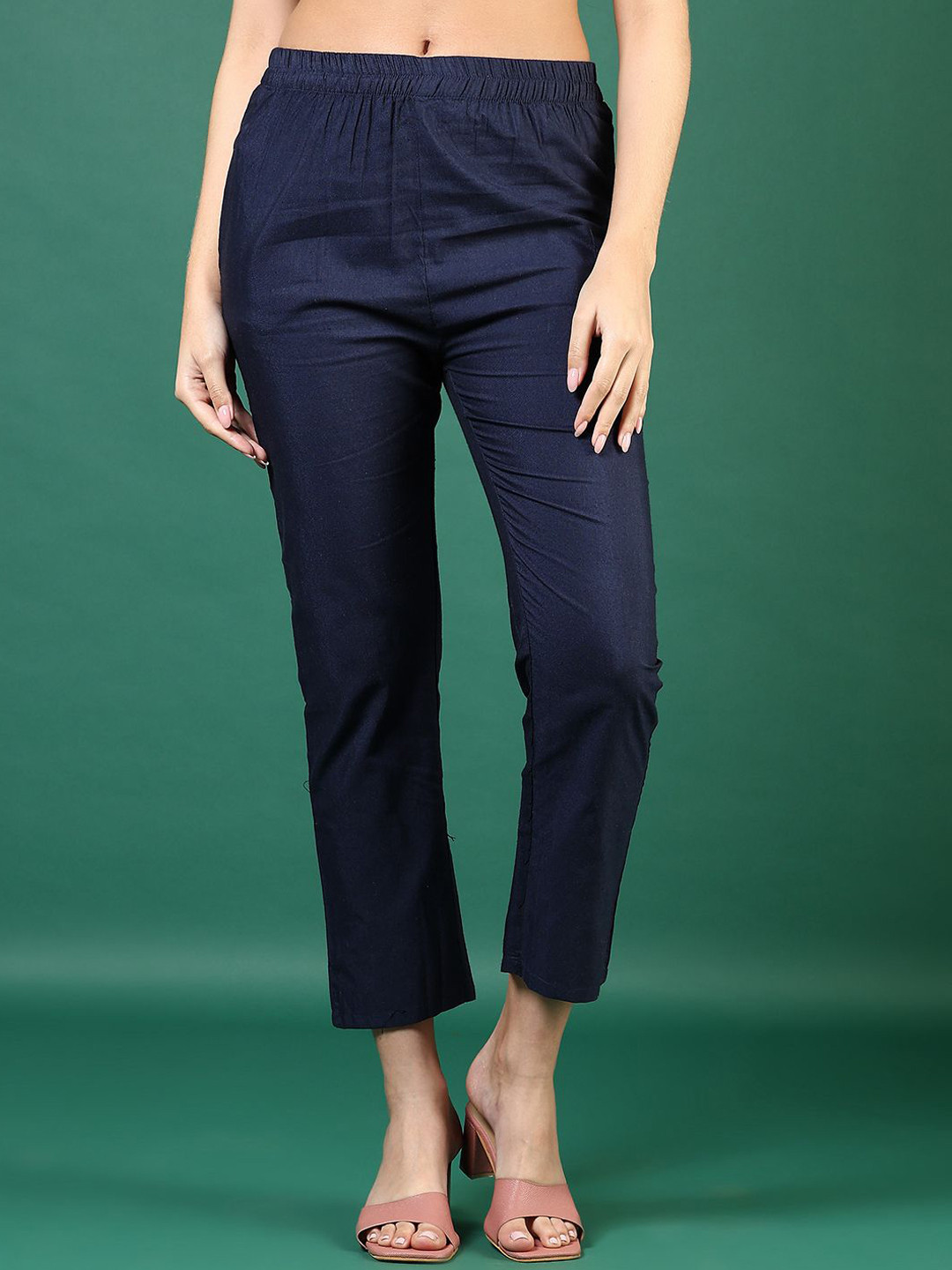 V-Mart Women Slip-On Peg Trousers