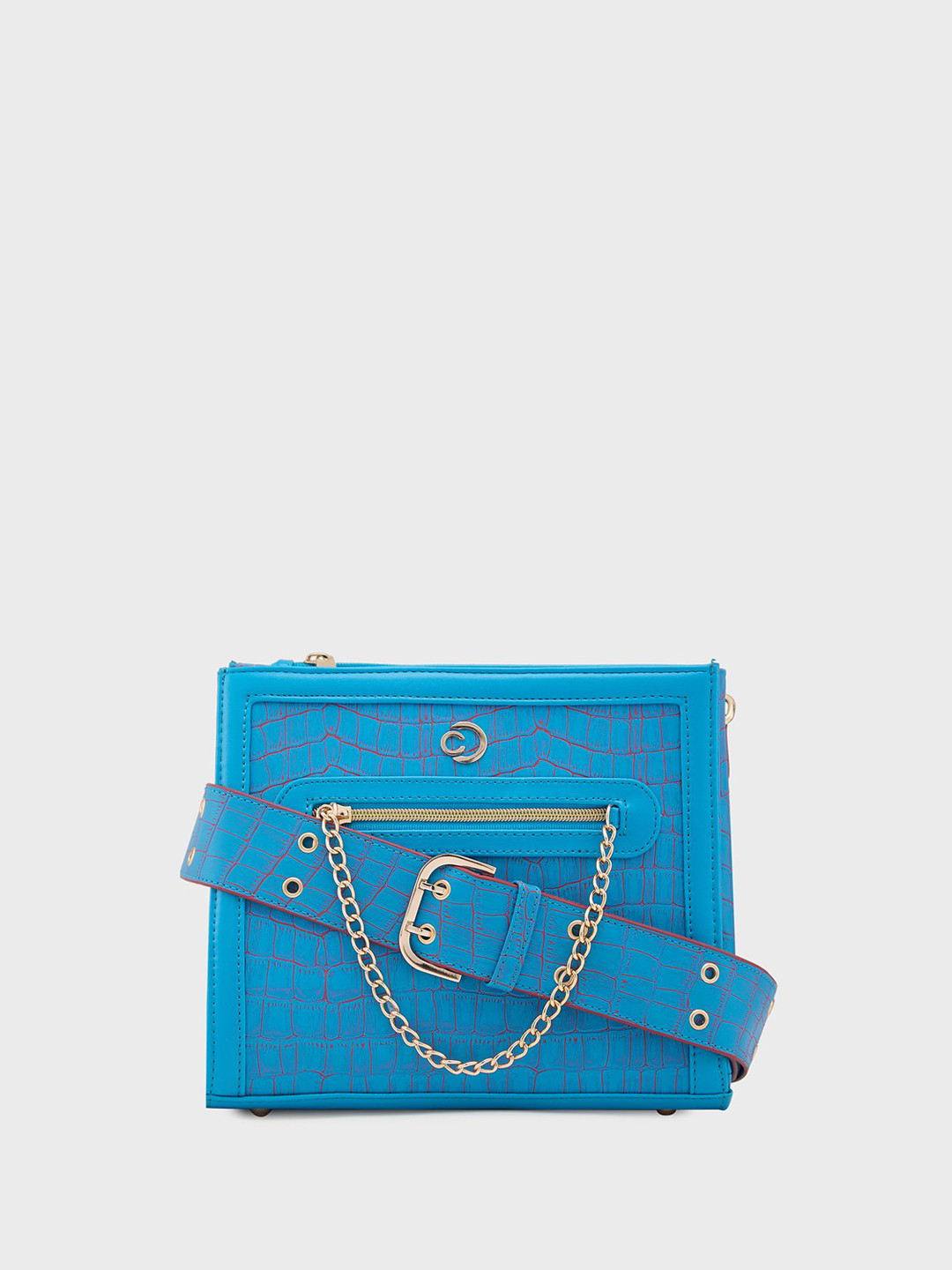 Caprese Mist Women Blue Medium Crossbody Bag