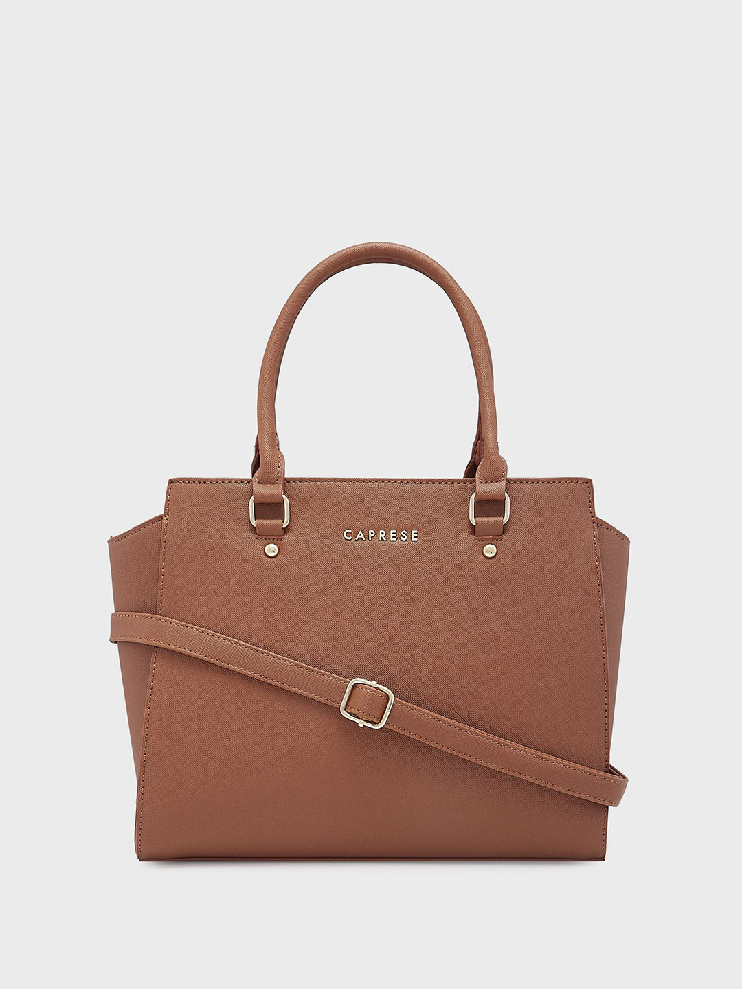 Caprese Rima Textured Structured Tote Bag