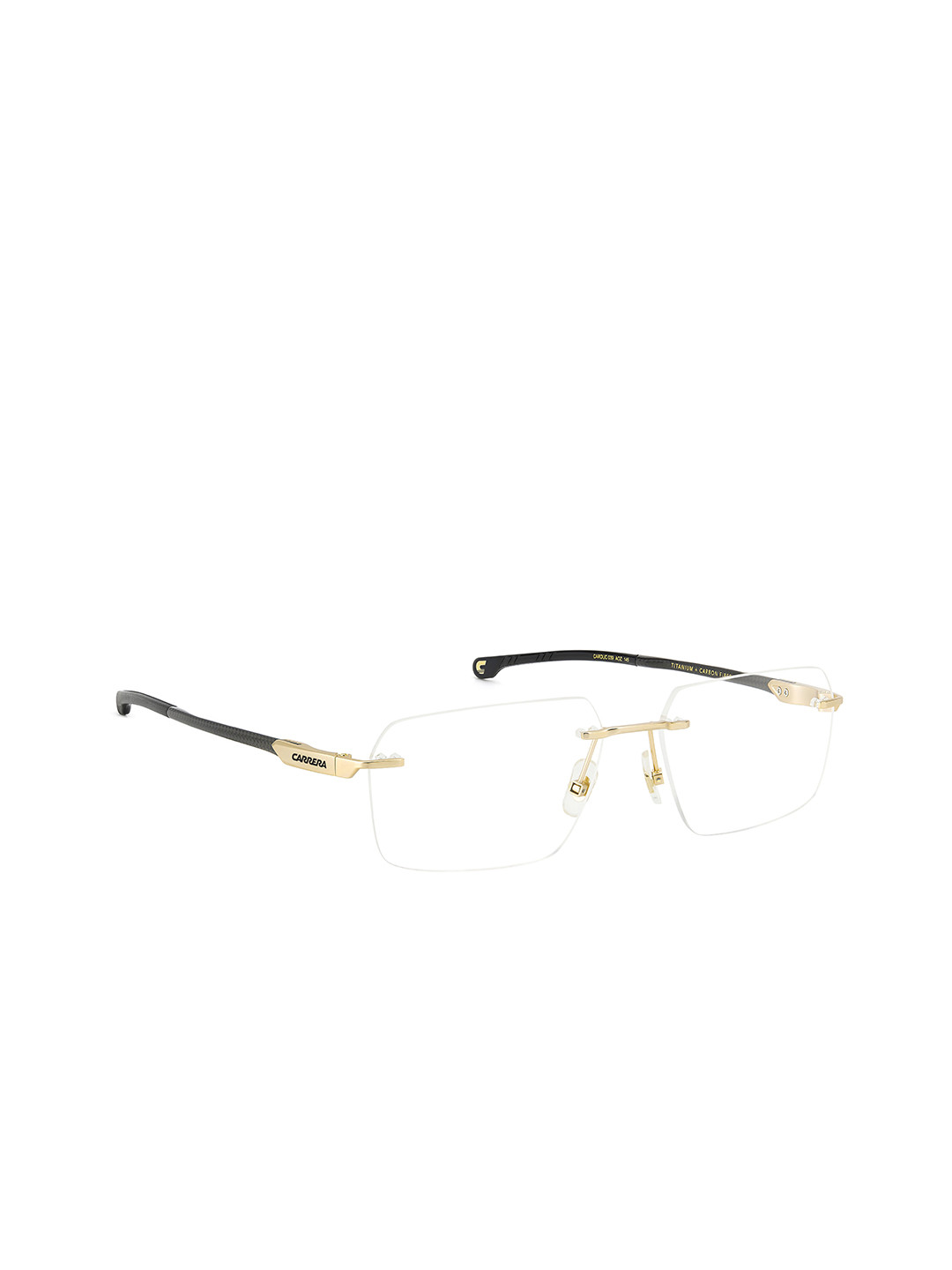 Carrera Men Rimless Square Rectangle Frames