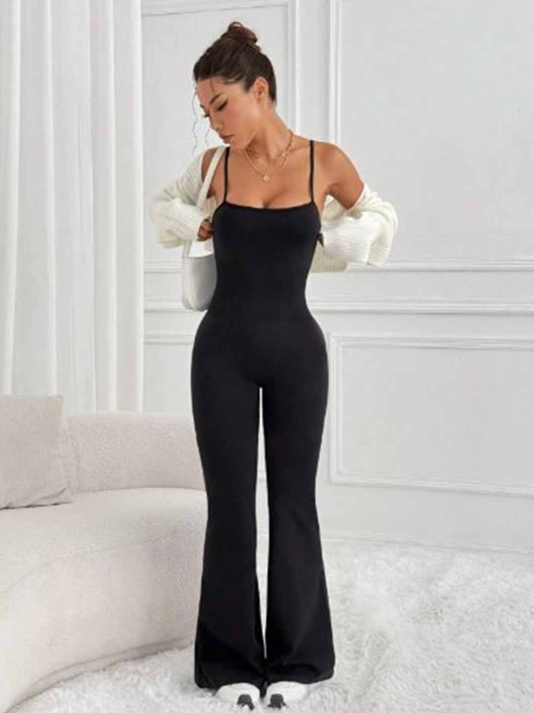 Lavaya Basic Jumpsuit