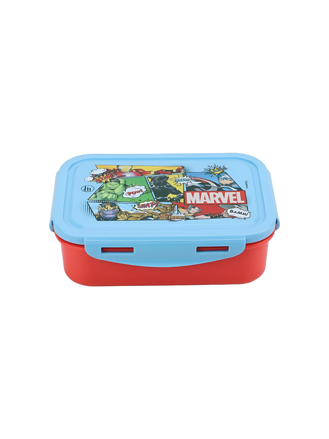 Marvel HMHTLB 73372-AV Heroes Microwave Safe 2PCs Lunch Box With Spoon and Fork