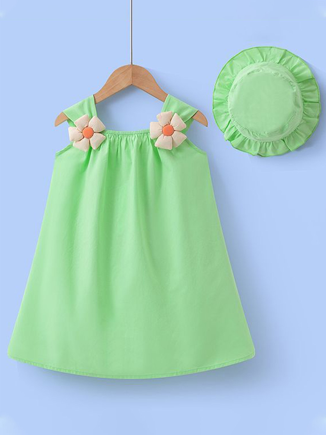 Mark & Mia Girls A-Line Dress with Hat