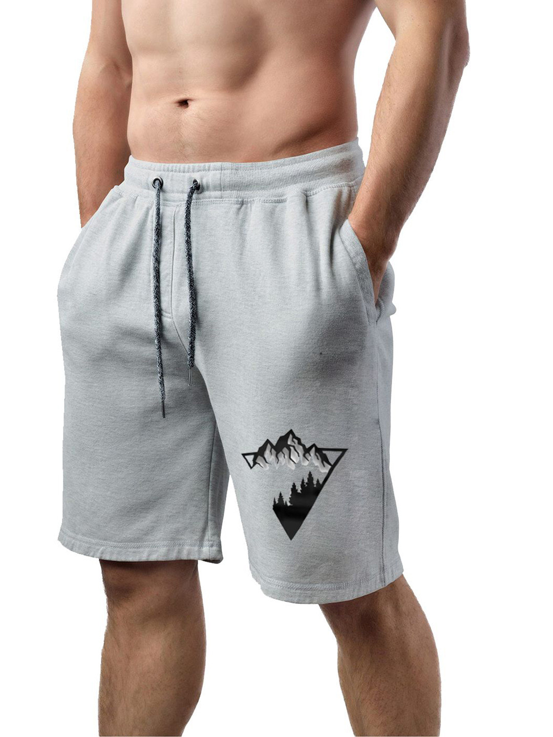 Hotfits Men Regular Fit Knee Length Sports Shorts