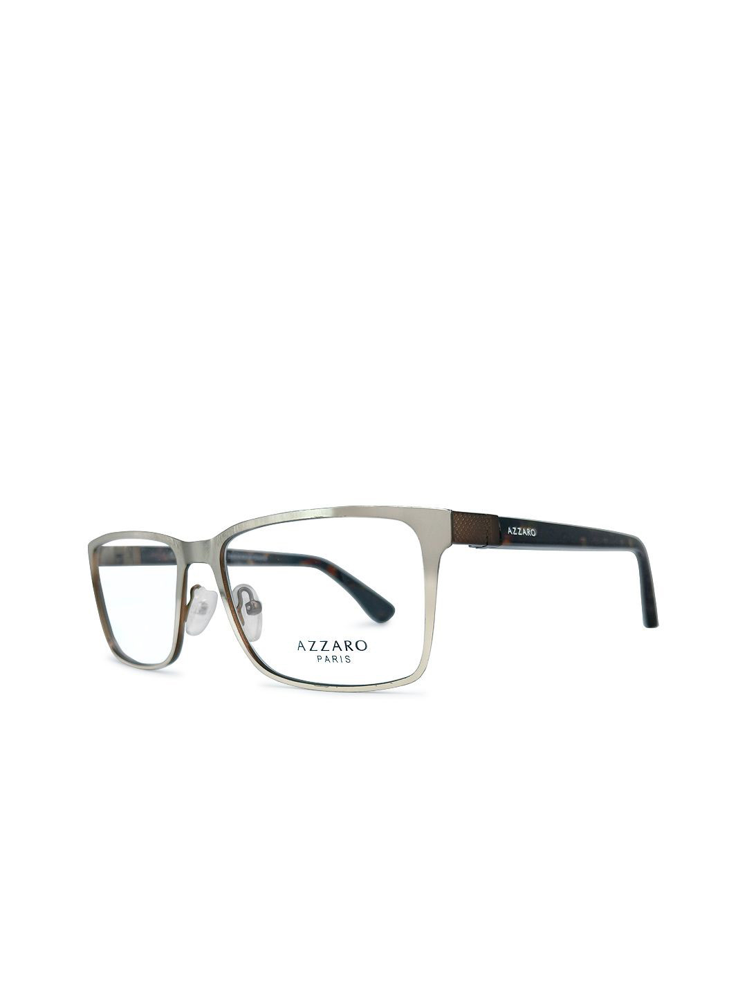 Azzaro Men Full Rim Metal Square Frames