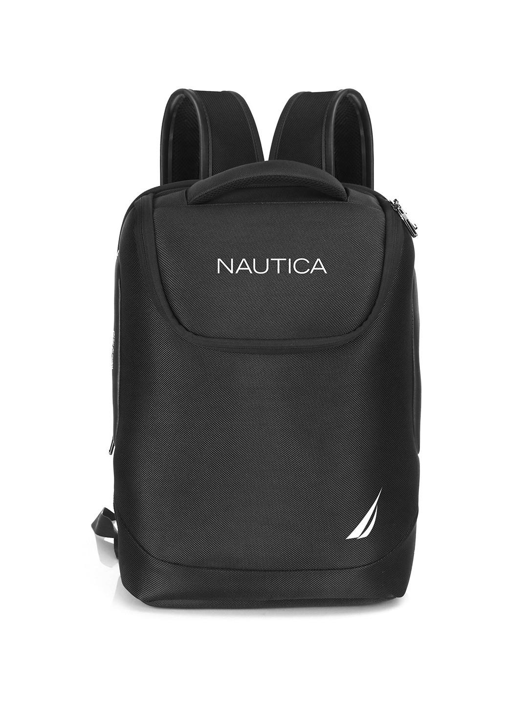 Nautica Unisex Textured Brand Logo Backpack