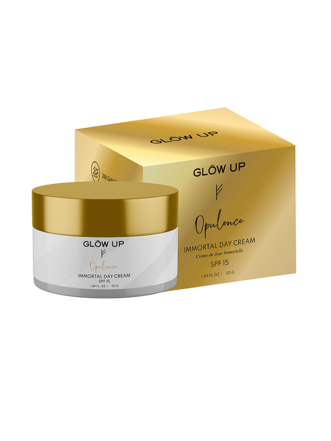 GLOW UP Opulence Immortal Day Cream With SPF 15 - 50g