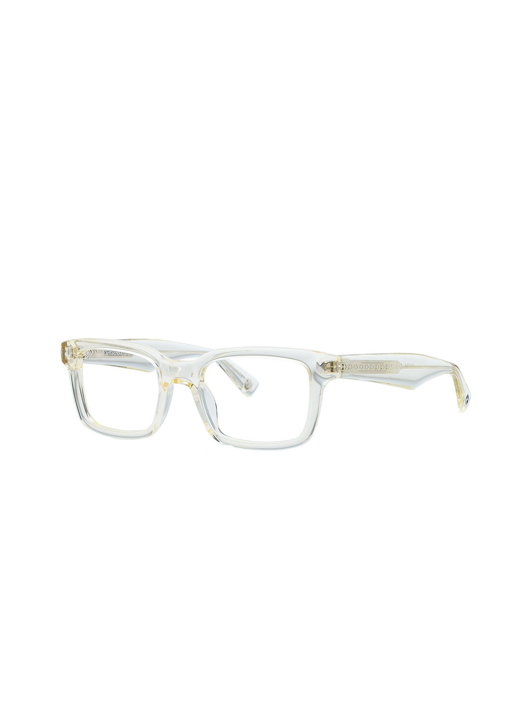 Shisen Fox Nara Citron Unisex Full Rim Rectangle Frames