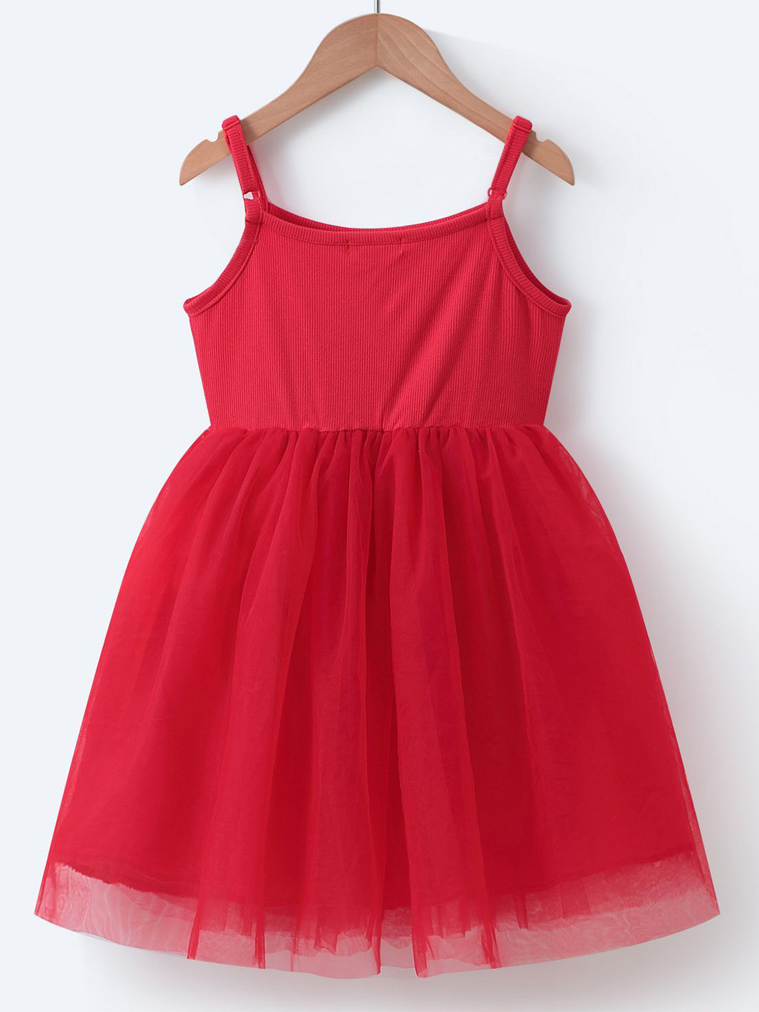 Mark & Mia Girls Shoulder Straps Fit and Flare Dress