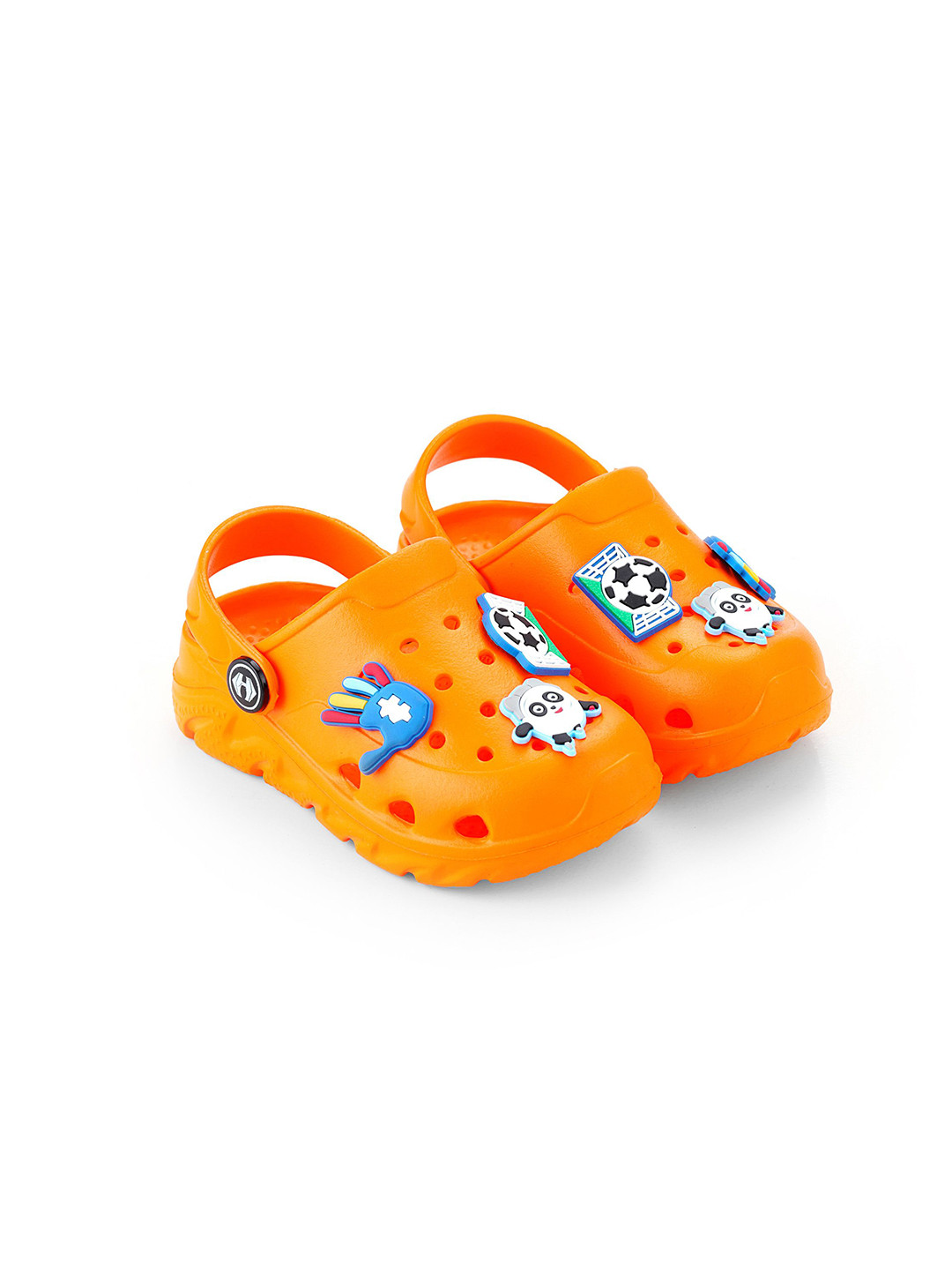 Hoppa Coucci Kids Orange Kids Clogs