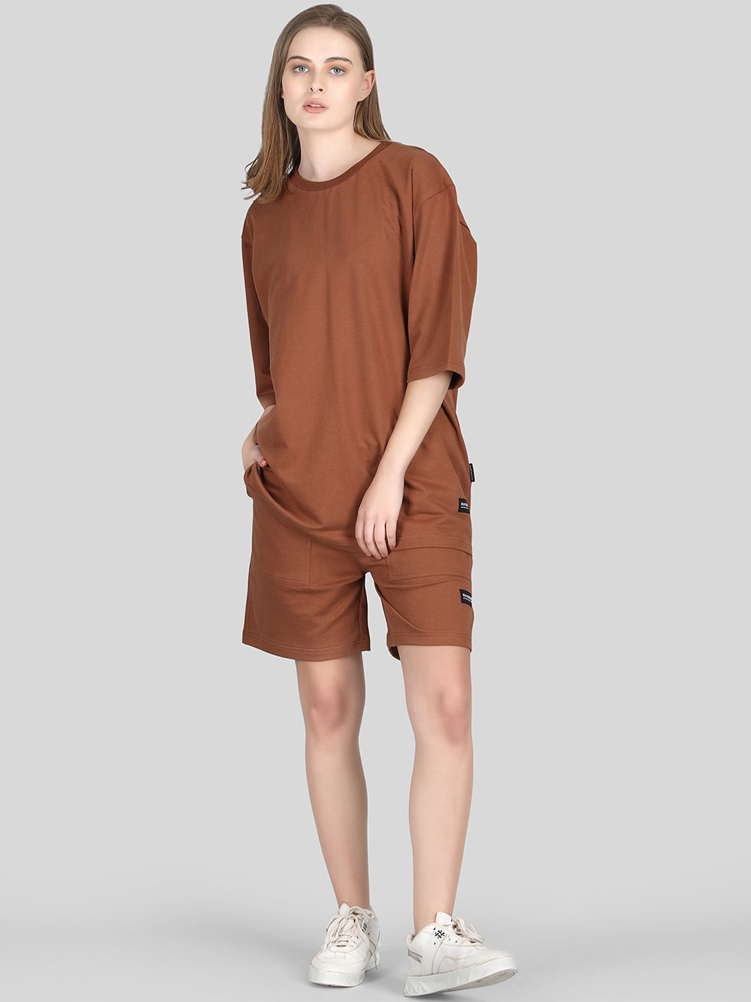 Raxedo Comfortable T-Shirt & Shorts Summer Pure Cotton Co-Ord Set