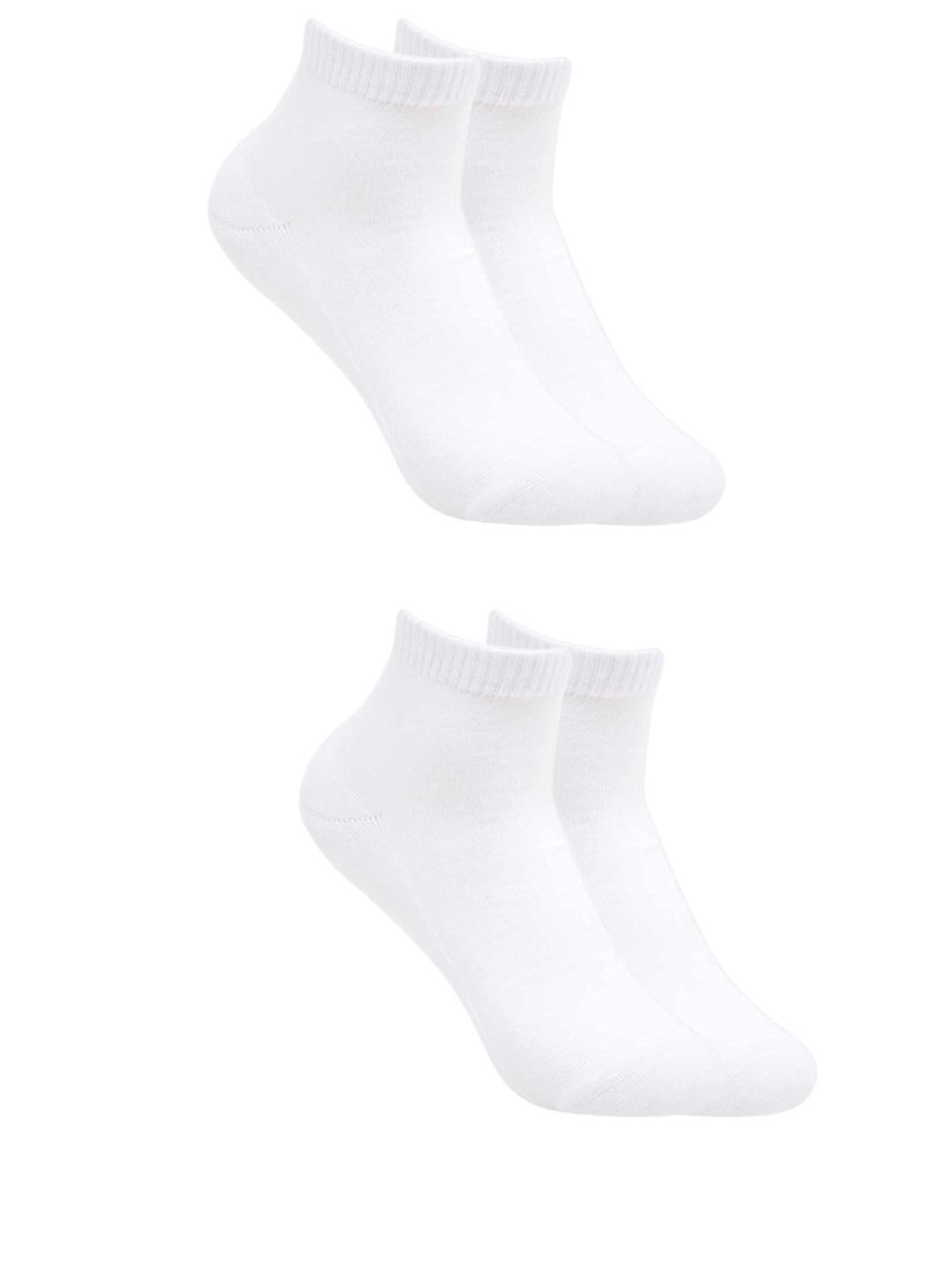 POLLOLOCO Unisex Pack Of 2 Cotton Ankle-Length Socks