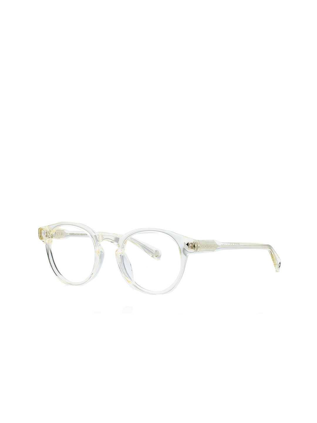Shisen Fox Miyoko Citron Unisex Embellished Full Rim Round Frames