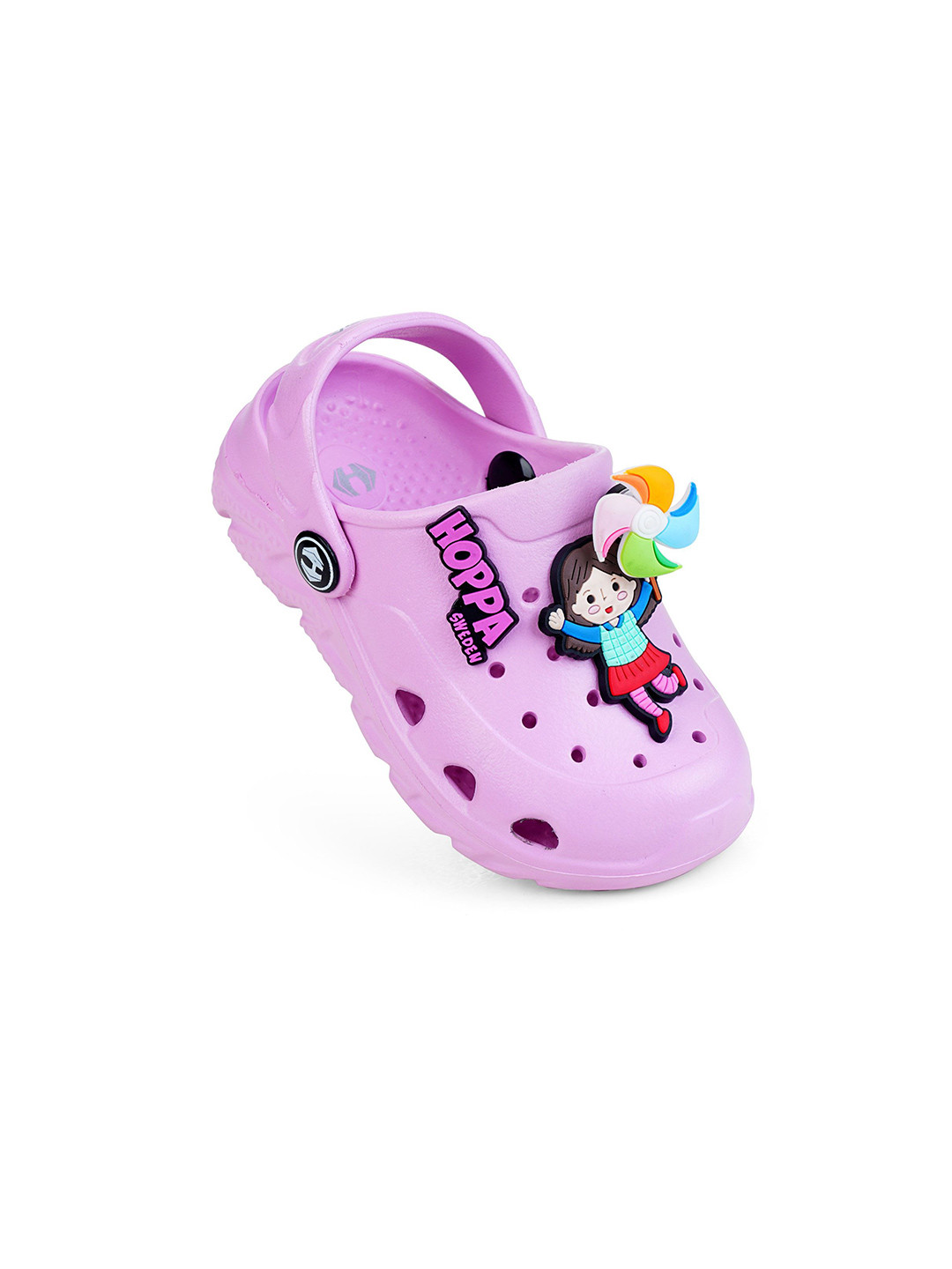 Hoppa Coucci Kids Baby Pink Kids Clogs