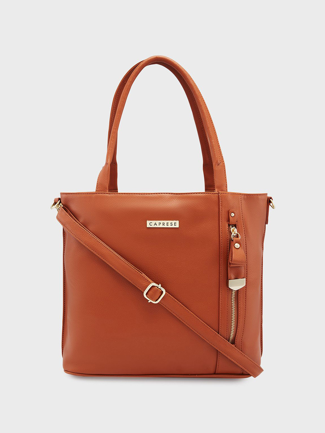 Caprese Gladys Women Tan Medium Tote Bag