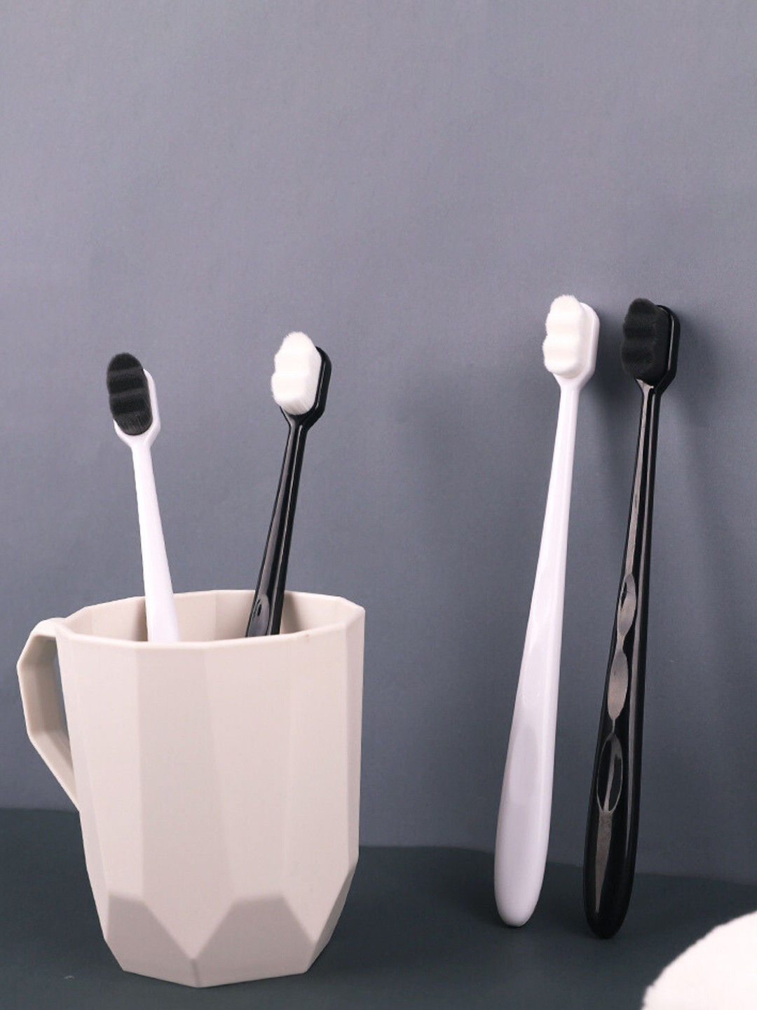 Athelas Set Of 4 Ultra Soft 20000 Nano Bristles Toothbrushes