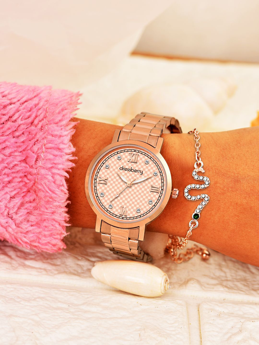 Dressberry Women Watches Gift Set