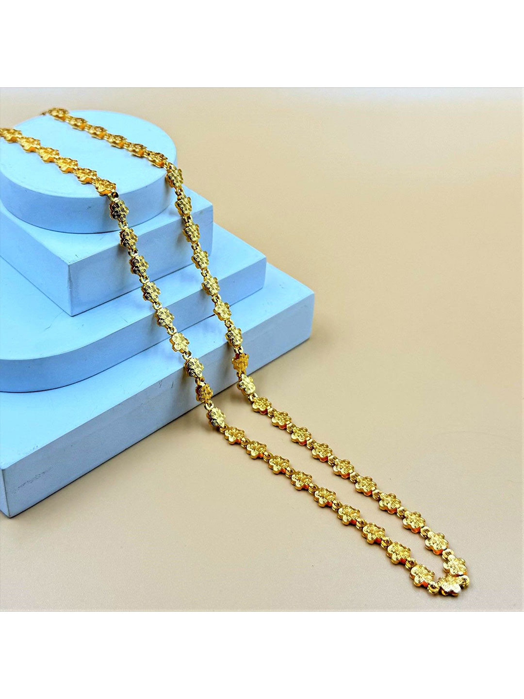 AKLINA Set Of 2 Gold-Plated Minimal Body Chains