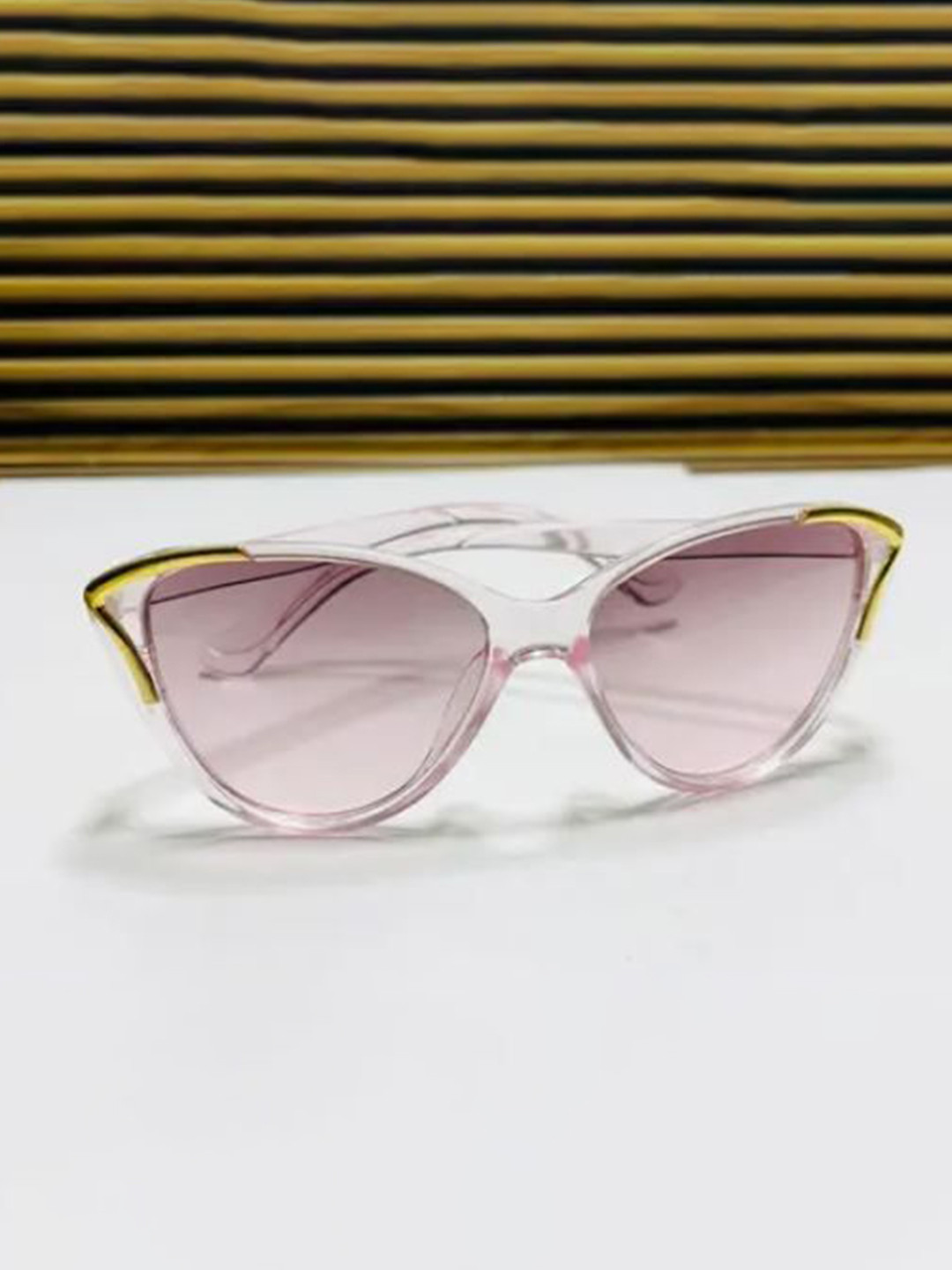 SPADEACES Women Cateye Sunglasses with Polarised and UV Protected Lens SP New Cateye Pink