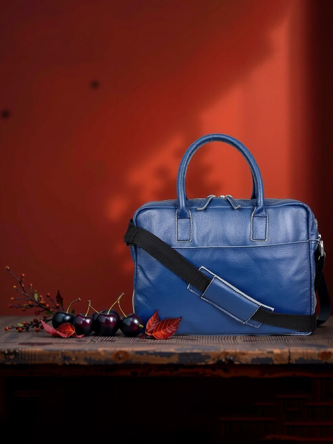 Luxurio Craft Men Leather Laptop Bag