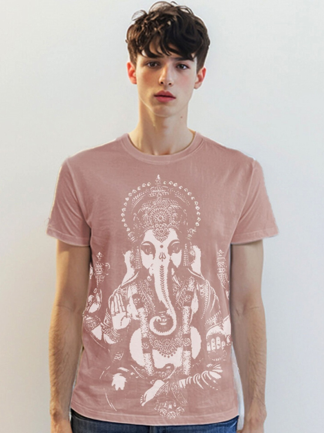 MAATIR DESIGNS Unisex Graphic Printed Round Neck Cotton T-shirt