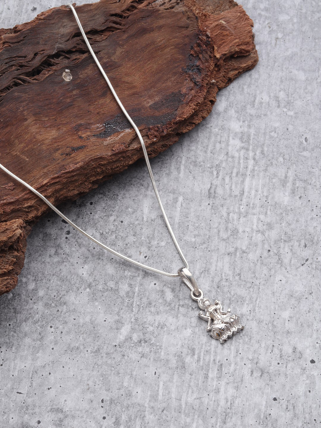 Metronaut 925 Sterling Silver Goddess Kali Mata ji Pendant