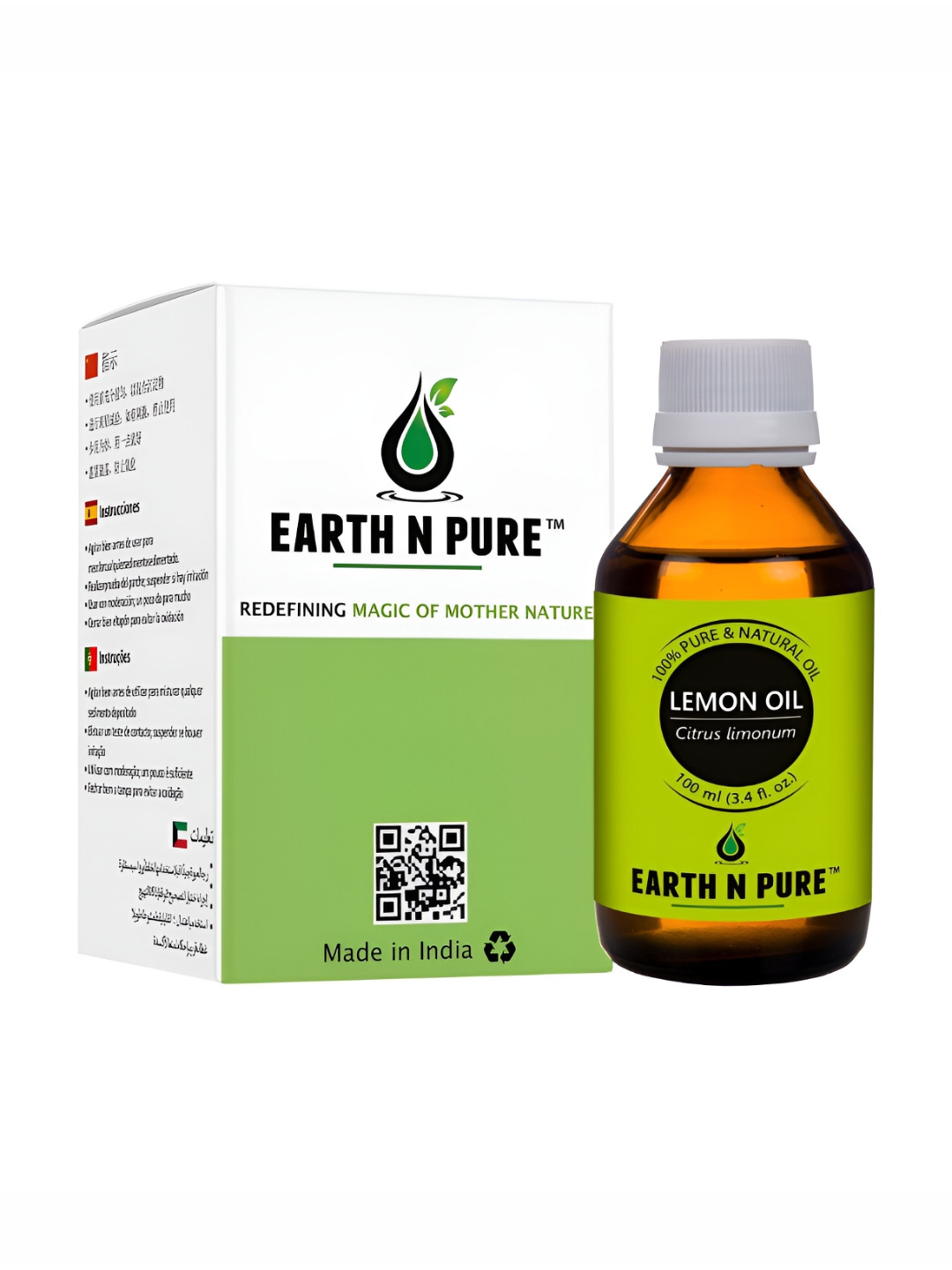 EARTH N PURE Lemon Essential Oil - 100 ml