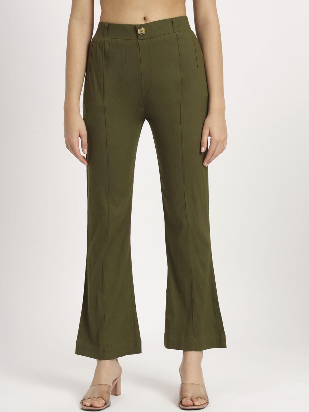 Laad High Rise Bell Bottom Pants
