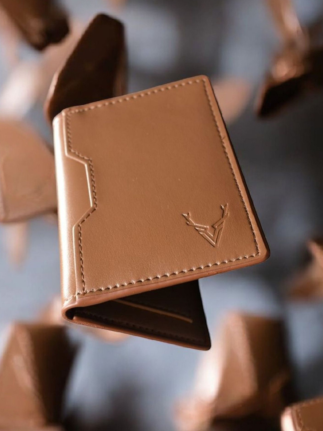 VEGANRY Men Two Fold Wallet