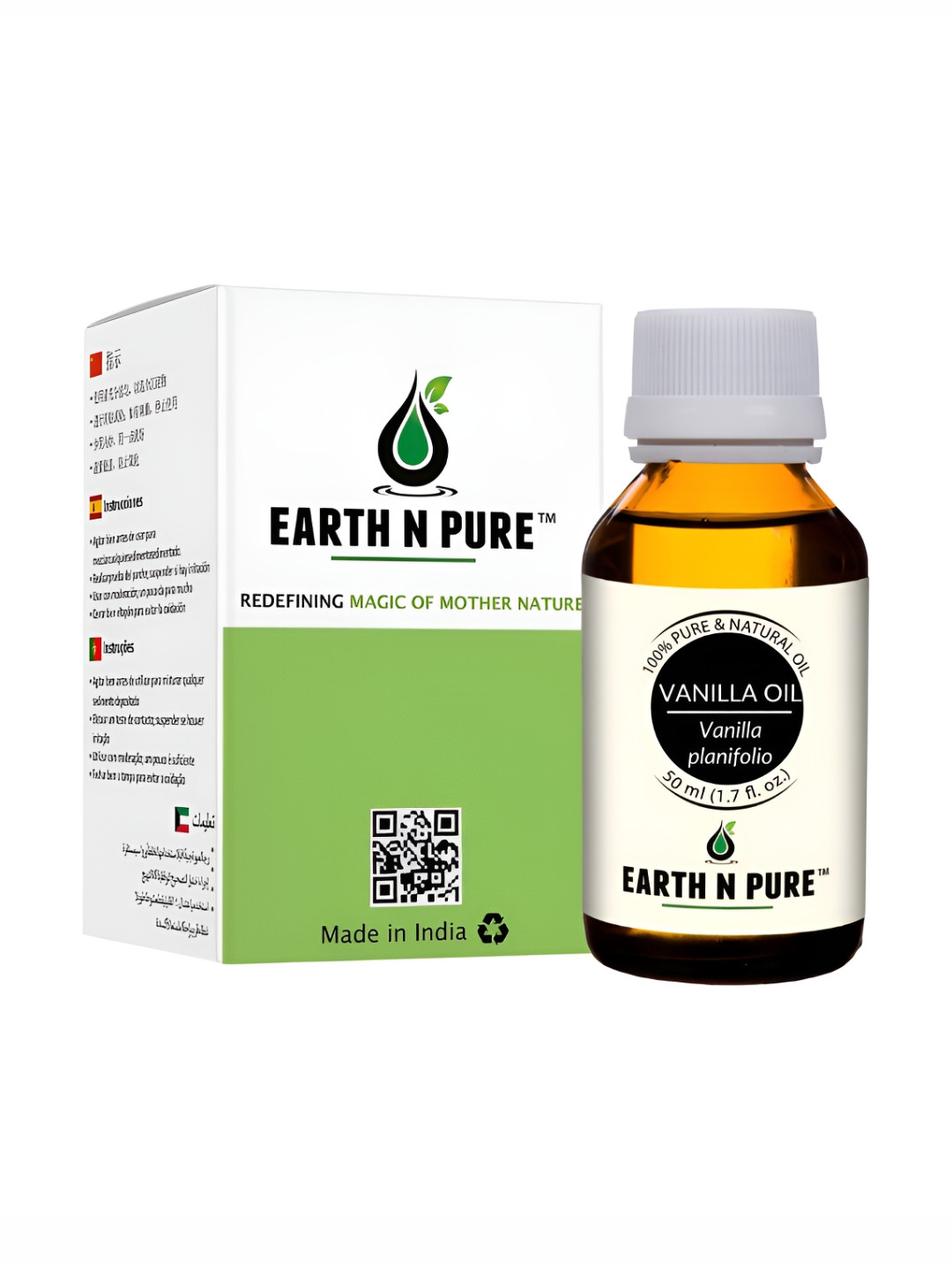 EARTH N PURE Vanilla Essential Oil - 50ml