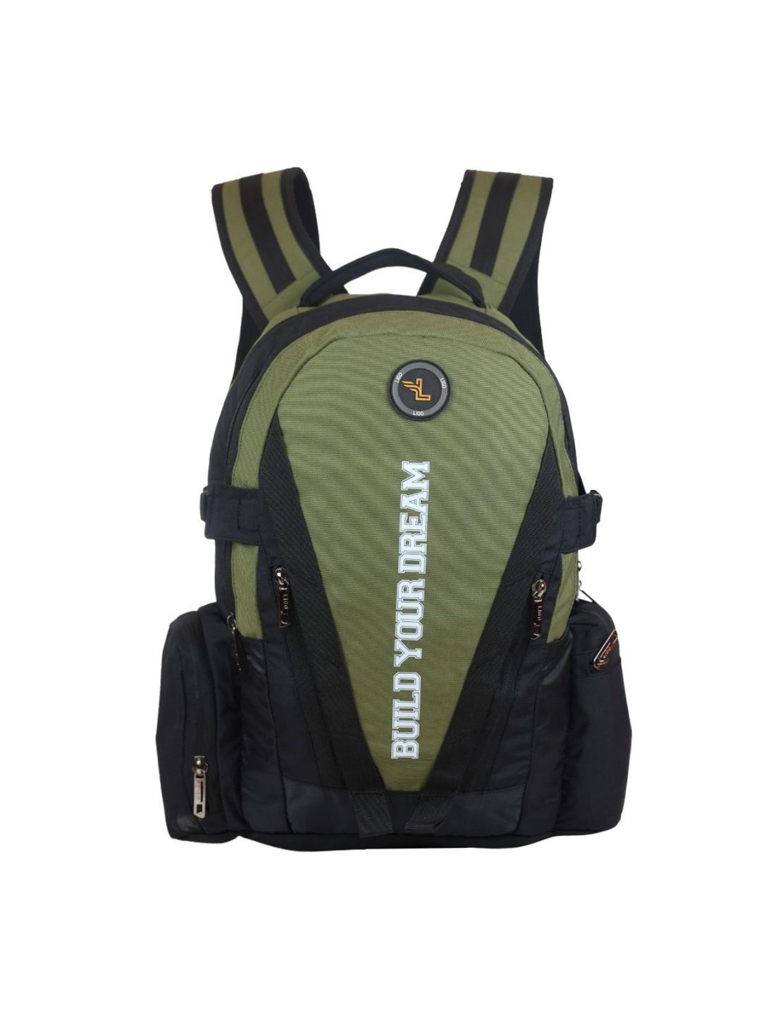 Ligo Bags Men Colourblocked Backpack