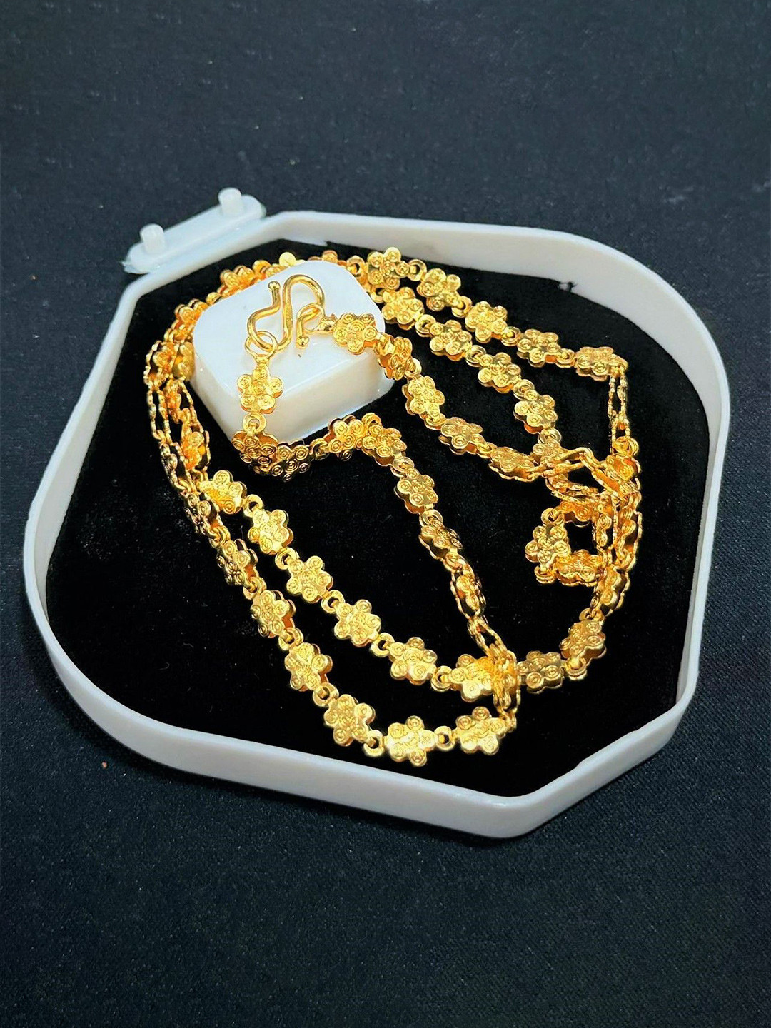 AKLINA Set Of 2 Gold-Plated Body Minimal Chains